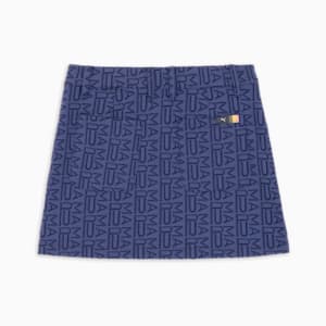 ウィメンズ ゴルフ FOG ジャガード AOP スカート, Deep Navy, extralarge-JPN