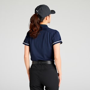 ウィメンズ ゴルフ SB フロント グラフィック モックネック シャツ, Deep Navy, extralarge-JPN