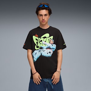 A$AP ROCKY x PUMA Flacko Drive Tee Men, PUMA Black, extralarge