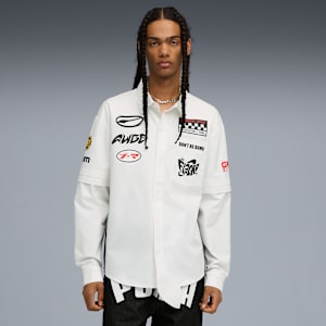 A$AP ROCKY Layer Crew BD, PUMA White, extralarge