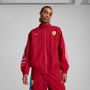 Scuderia Ferrari Miami Limited Edition T7 Jacket Men, Dark Crimson, extralarge