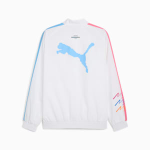 Scuderia Ferrari Miami T7 Men's Motorsport Jacket, PUMA White, extralarge-IND