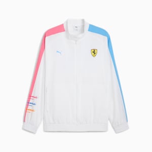 Scuderia Ferrari Miami Limited Edition T7 Jacket Men, PUMA White, extralarge