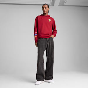 Sudadera estampada con capucha para hombre Scuderia Ferrari Miami Limited Edition, Dark Crimson, extralarge