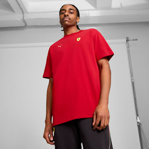 Scuderia Ferrari Miami Limited Edition Graphic Tee Men, Dark Crimson, extralarge