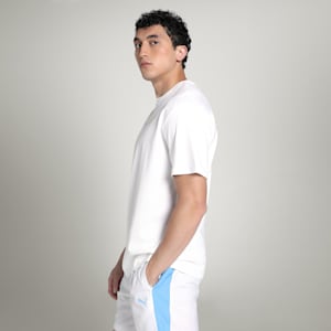 Scuderia Ferrari Miami Men's Graphic Relaxed Fit Tee, PUMA White, extralarge-IND