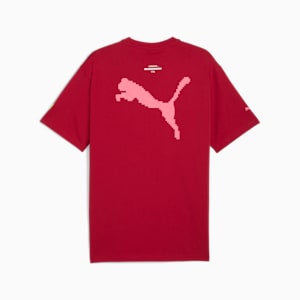 Playera estampada para hombre Scuderia Ferrari Miami Limited Edition, Dark Crimson, extralarge