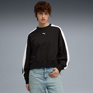 T7 Over-Oversized Crew Women, PUMA Black, extralarge