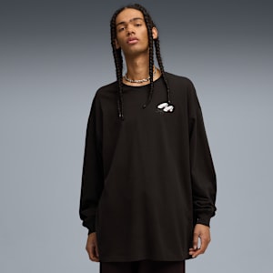 FENTY x PUMA x SMURFS Long Sleeve Tee Unisex, PUMA Black, extralarge