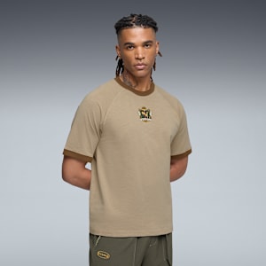 PUMA x BODEGA Men's Ringer Tee, Ice Coffee, extralarge