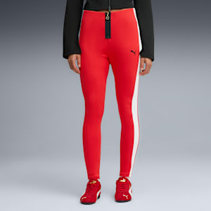 T7 Zip Leggings Women, For All Time Red-PUMA White, extralarge