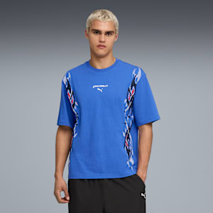 PUMATECH-X Boxy Tee Men, Mountain Blue, extralarge