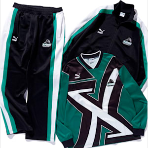 ユニセックス PUMA x XLARGE T7 トラックジャケット, PUMA Black, extralarge-JPN