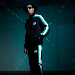 ユニセックス PUMA x XLARGE T7 トラックジャケット, PUMA Black, extralarge-JPN