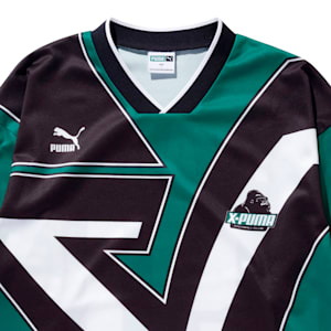 ユニセックス PUMA x XLARGE T7 フットボール シャツ, Archive Green, extralarge-JPN