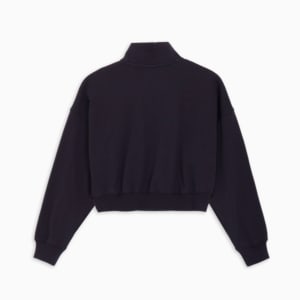 ウィメンズ ワードローブ ESS＋ ハーフジップ スウェット, New Navy, extralarge-JPN