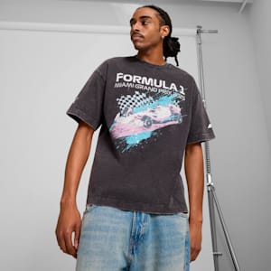 F1® Miami Splash Men's Graphic Tee, PUMA Black, extralarge