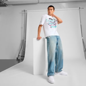 F1® Miami Pitstop Men's Graphic Tee, PUMA White, extralarge