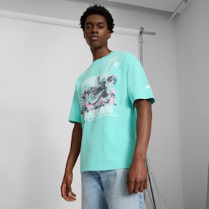 F1® Miami Pitstop Men's Graphic Tee, Aquatic, extralarge