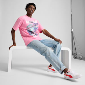 F1® Miami Men's Graphic Tee, Fast Pink, extralarge