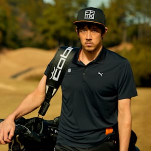 メンズ ゴルフ PUMA x FFTK ビッグ レーベル 半袖 ポロシャツ, PUMA Black, extralarge-JPN