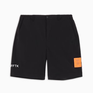 メンズ ゴルフ PUMA x FFTK ストレート ショーツ, PUMA Black, extralarge-JPN