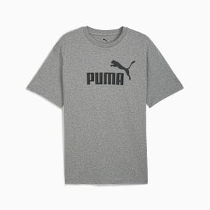 Camiseta para hombre Essentials Logo No. 1, Medium Gray Heather, extralarge