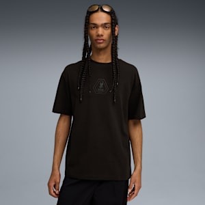 PUMA x SKEPTA Men's Relaxed Fit Cotton T-shirt, PUMA Black, extralarge-IND