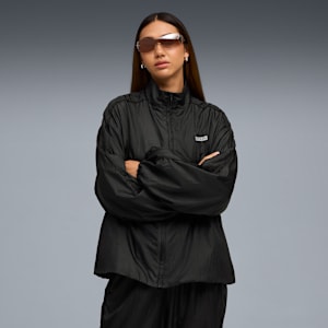 PUMA x ROSÉ T7 Women's Track Jacket, PUMA Black, extralarge