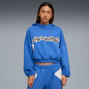 FUTURE.PUMAARCHIVE LV Hoodie Women, Mountain Blue, extralarge