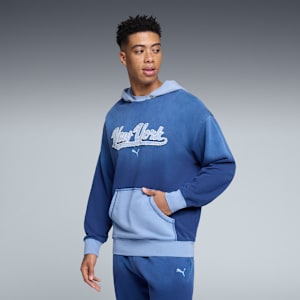 Wardrobe Essentials NYC Hoodie Men, Persian Blue, extralarge
