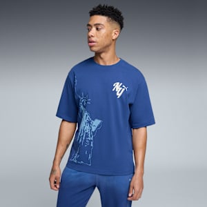 WARDROBE ESS NYC Tee Men, Persian Blue, extralarge