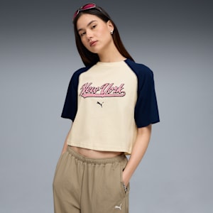 WARDROBE ESS NYC Tee Women, Alpine Snow, extralarge