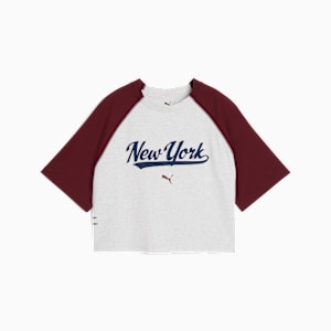 WARDROBE ESS NYC Tee Women, Alpine Snow-Melange, extralarge