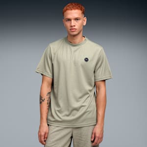 Elevated Essentials Men’s Crew Neck Tee, Ice Coffee, extralarge-IND