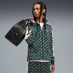 T7 All-Over Print Track Jacket Men, Green Terrain, extralarge