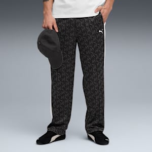 T7 AOP Relaxed Track Pants Men, PUMA Black, extralarge