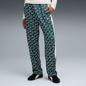 T7 AOP Relaxed Track Pants Men, Green Terrain, extralarge