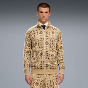 T7 VINTAGE PREP Track Jacket Men, Pebble Path, extralarge