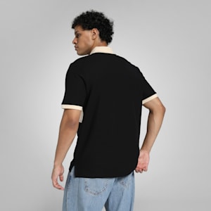 PUMA x RCB Men's Retro Polo, PUMA Black, extralarge-IND