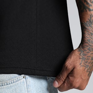 PUMA x RCB Men's Classic Tee, PUMA Black, extralarge-IND