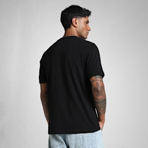 PUMA x RCB Men's Classic Tee, PUMA Black, extralarge-IND