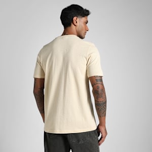 PUMA x RCB Men's Classic Tee, Canvas, extralarge-IND