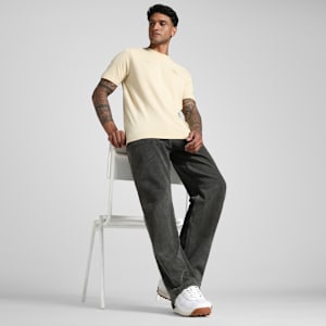 PUMA x RCB Men's Classic Tee, Canvas, extralarge-IND