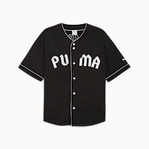 WARDROBE ESS Baseball Jersey Men, PUMA Black, extralarge