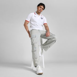 PUMA x Delhi Capital Polo T-Shirt, PUMA White, extralarge-IND