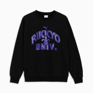 ユニセックス RIKKYO クルースウェット, PUMA Black, extralarge-JPN