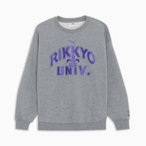 ユニセックス RIKKYO クルースウェット, Medium Gray Heather, extralarge-JPN