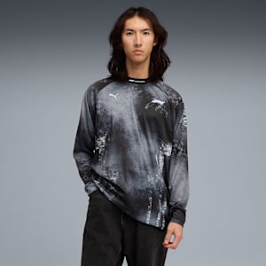 Formula 1® Men's Long Sleeve Motorsports Tee, PUMA Black, extralarge