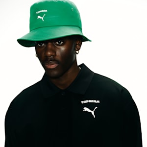 メンズ PUMA x TANGRAM 長袖 ポロシャツ, PUMA Black, extralarge-JPN